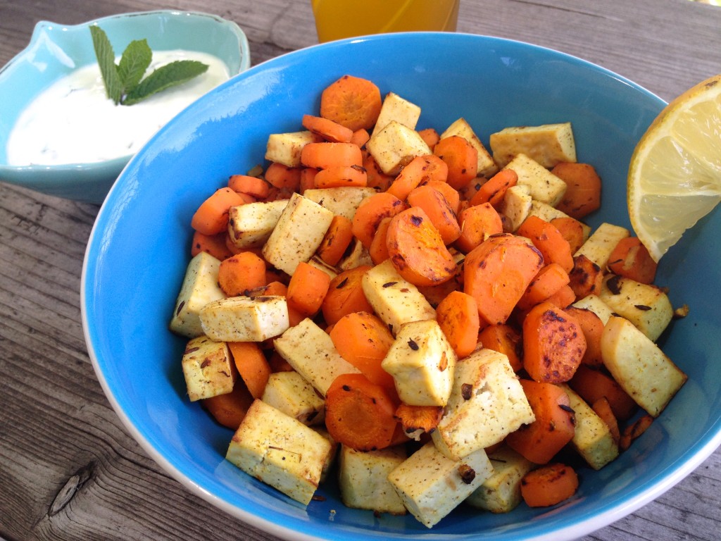 Karotten-Tofu-Pfanne